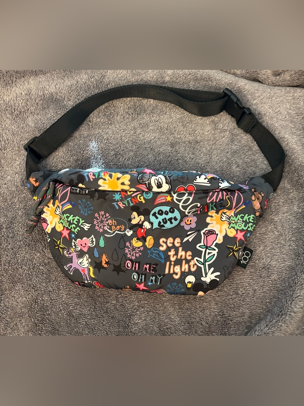 Disney 100 Zara Mickey Mouse Belt Bag Fanny Pack